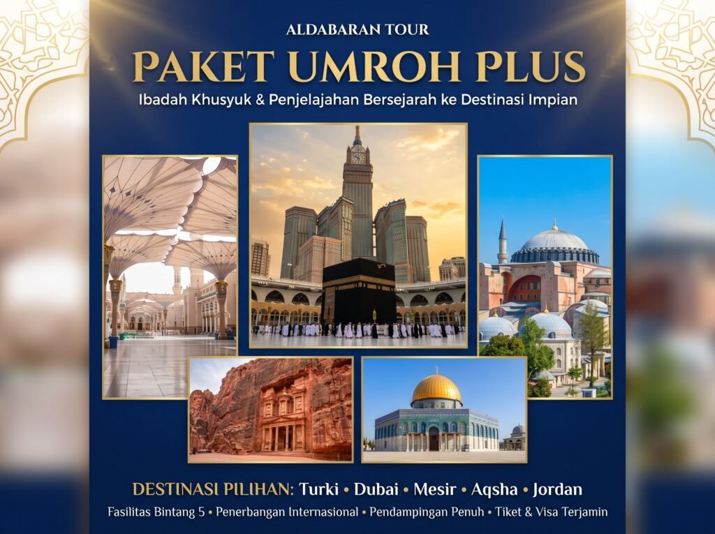 Umroh Plus Aqsha Aldabaran Tour